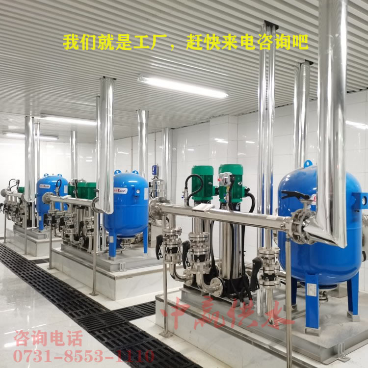 无负压恒压变频供水设备多种控制方式将进一步提升设备智能化水平