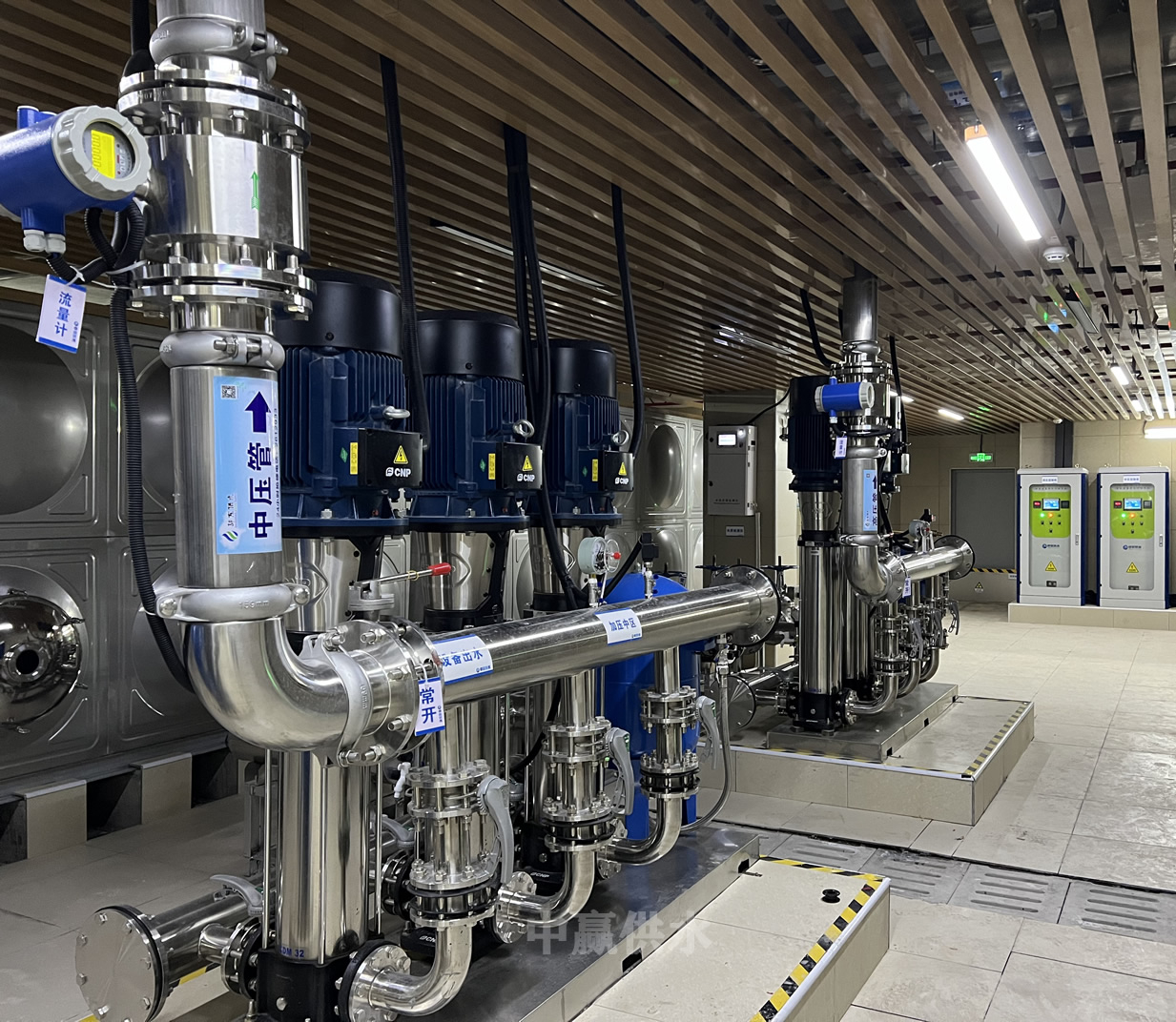 老旧二次供水泵房升级改造