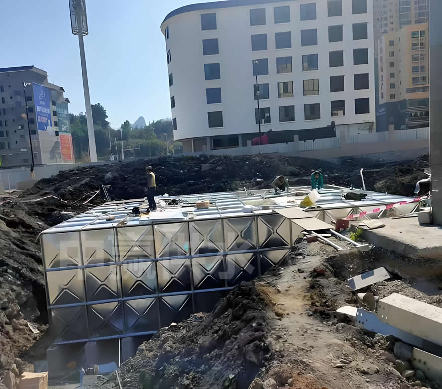 一体化埋地式消防供水泵站 一体化埋地式消防供水泵站